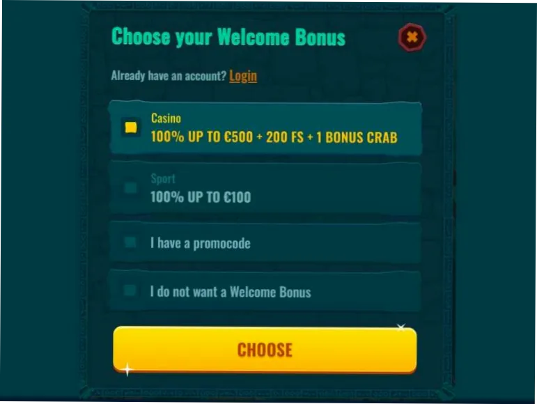 Proceso de registro en Spinanga Casino